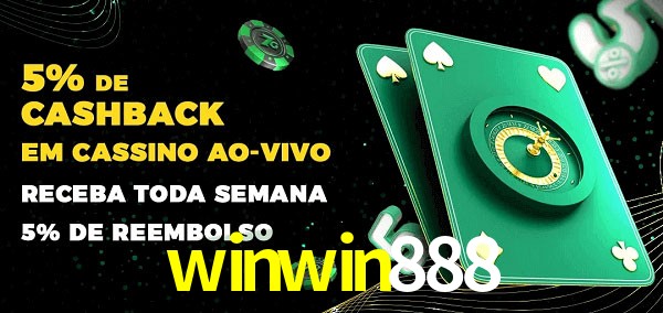 Promoções do cassino ao Vivo winwin888